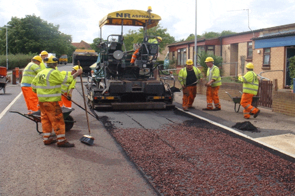 Road construction
